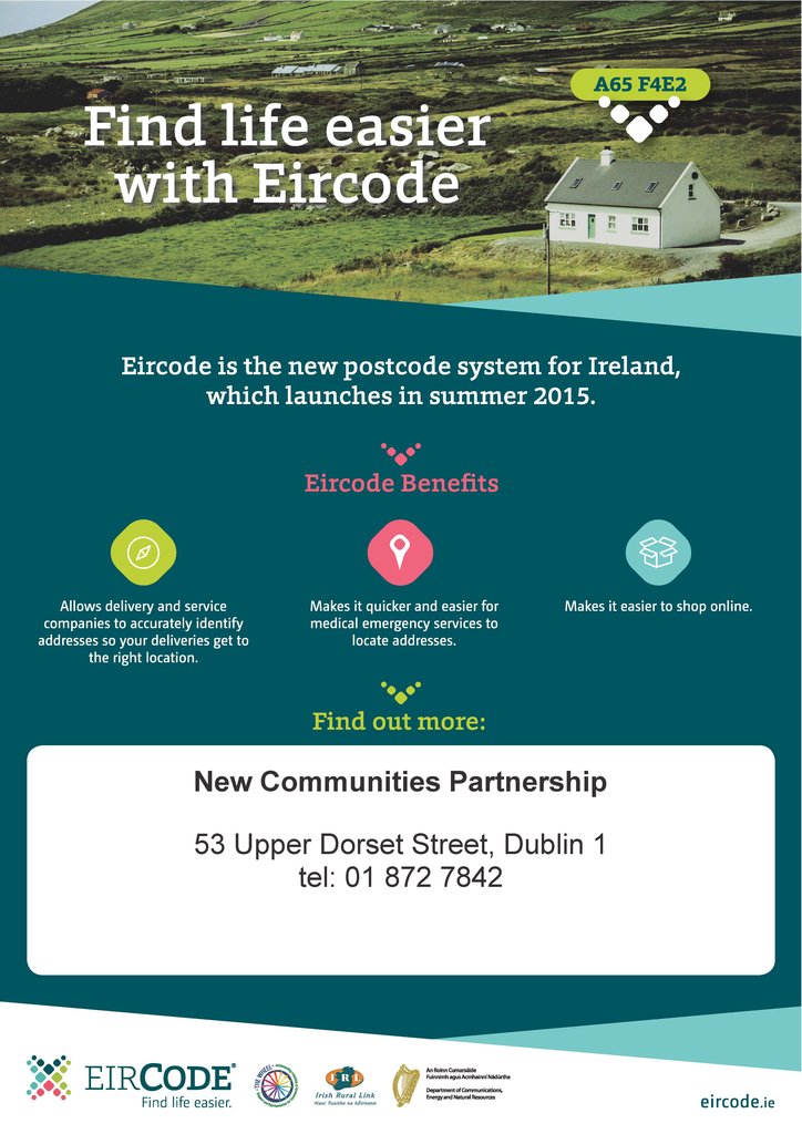Eircode Poster