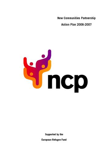Publication cover - NCP Strategic Plan 2006-07