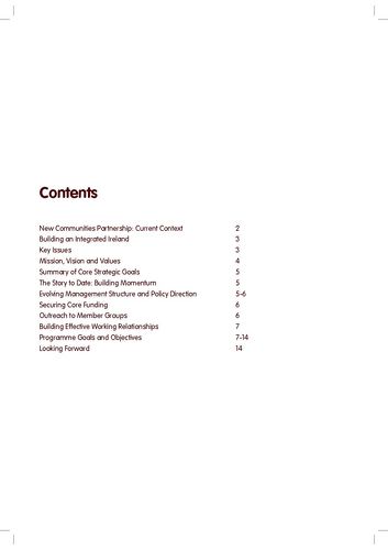 Publication cover - NCP Strategic Plan 2008-2010