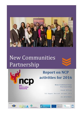 Publication cover - NCP REPORT 2016 -