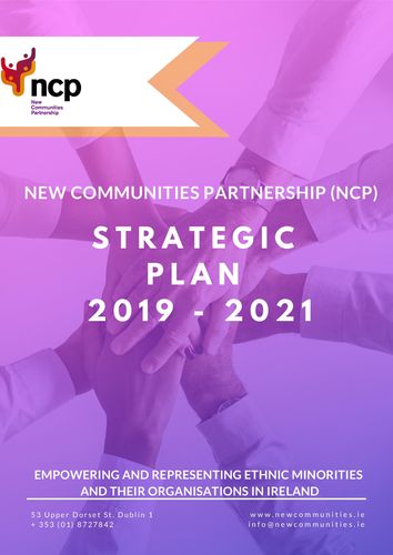Publication cover - NCP Strategic Plan 2019 - 2021
